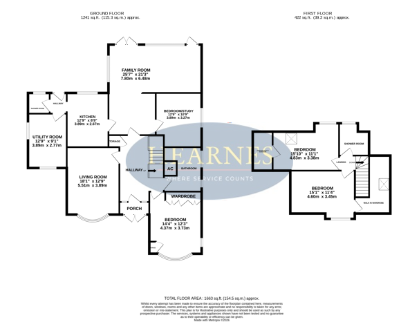 46, Dulsie Road, Bournemouth floorplan