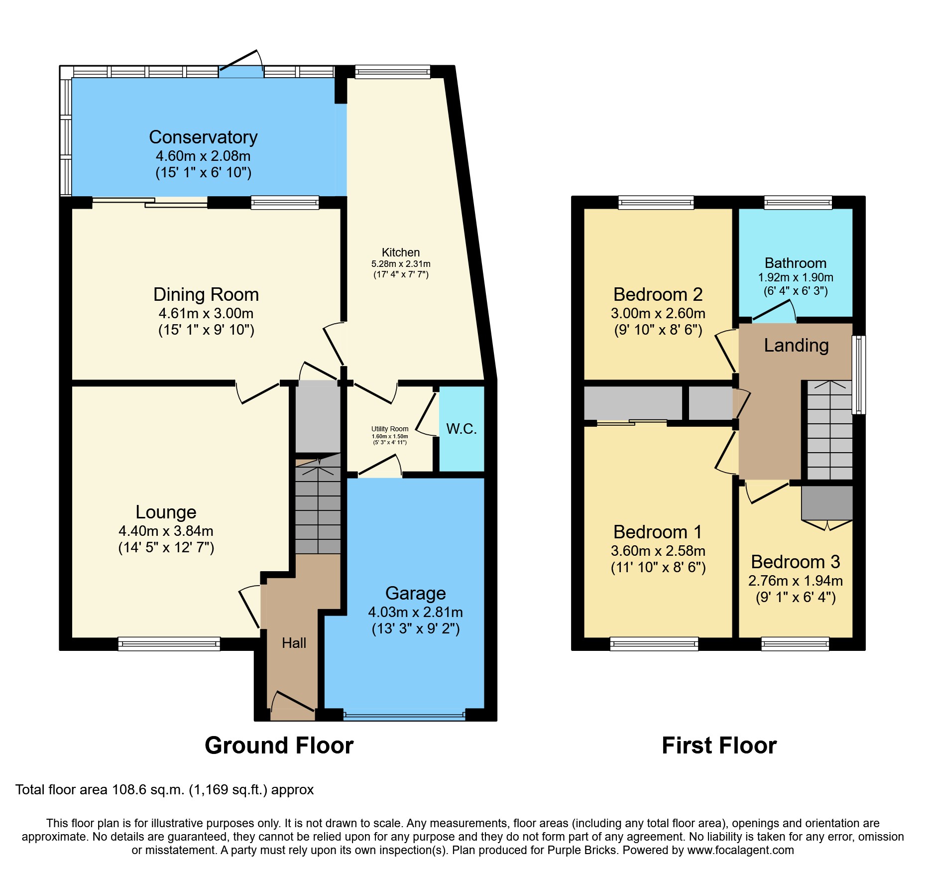 Gainsbrook Crescent, Norton Canes, Cannock WS11, 3 bedroom semi