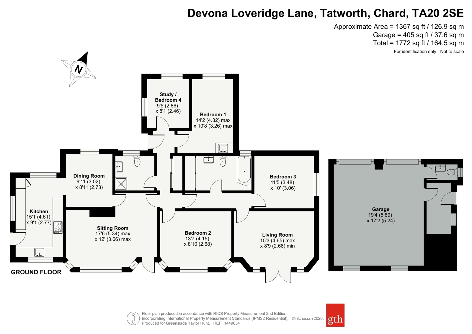 Devona,, Loveridge Lane, Chard floorplan