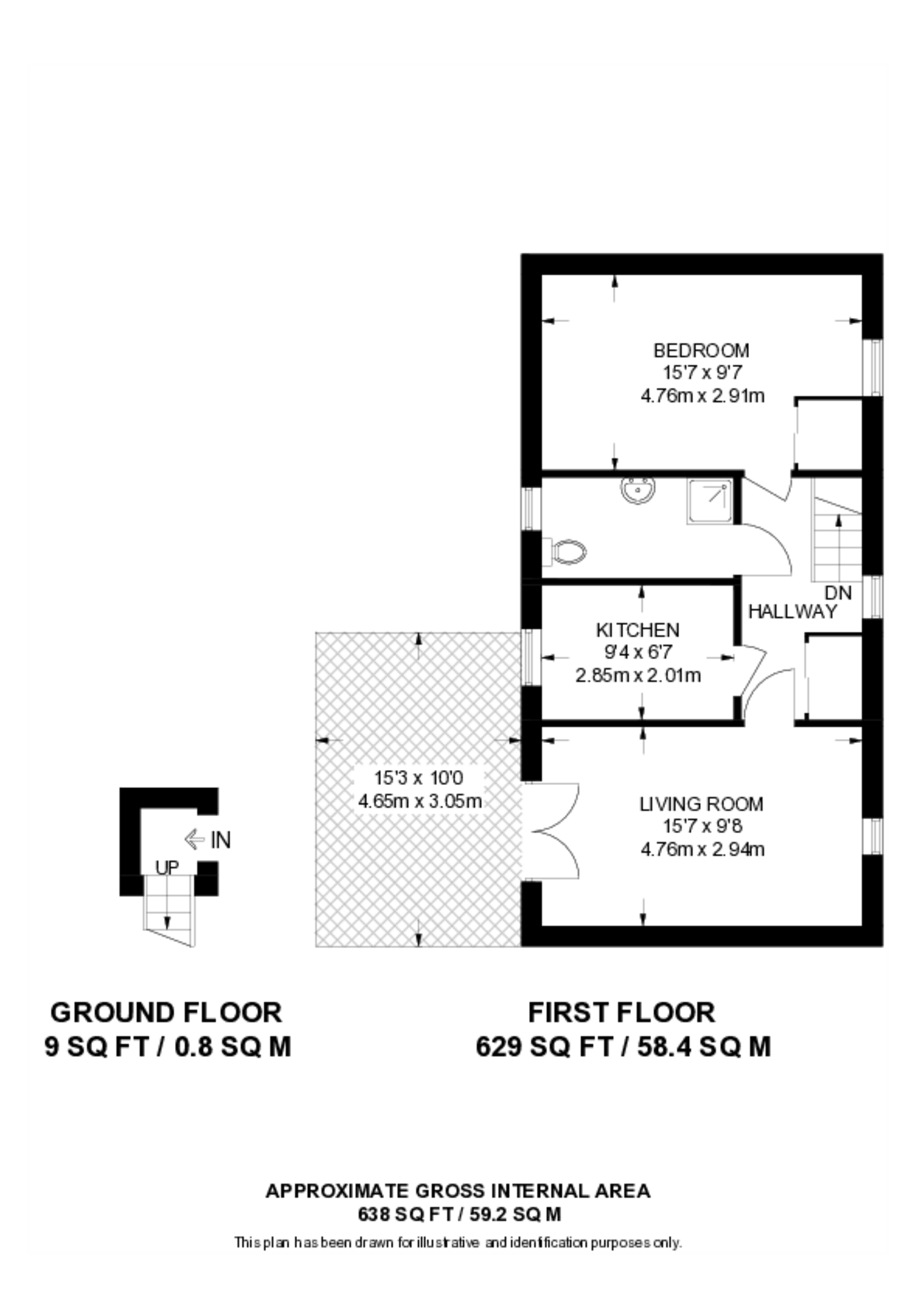 Wine Close, Wapping floorplan