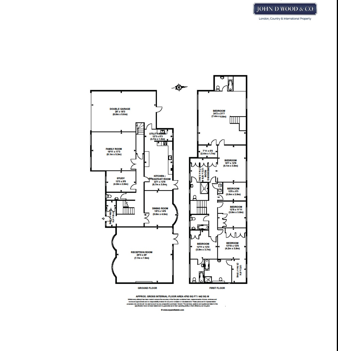 6 Bedrooms  to rent in Blackhills, Esher KT10