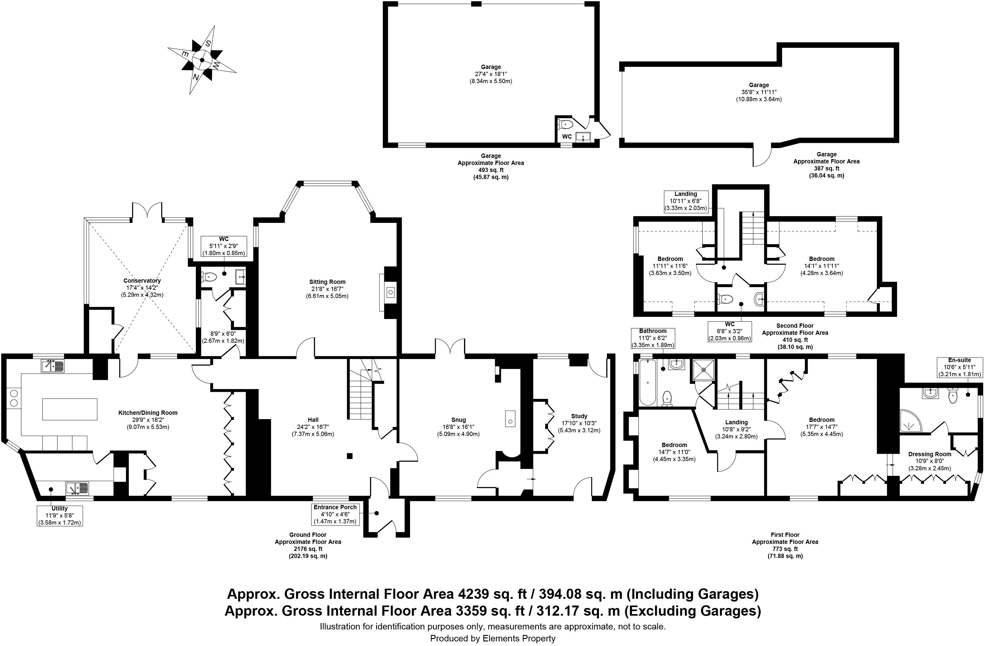 Old Poplars Farm House,, Westington, Chipping Campden floorplan
