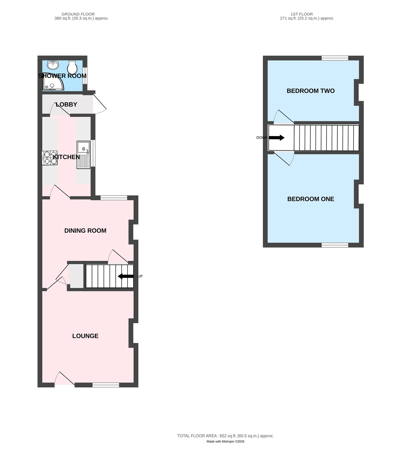 33, Craddock Street, Wolverhampton floorplan