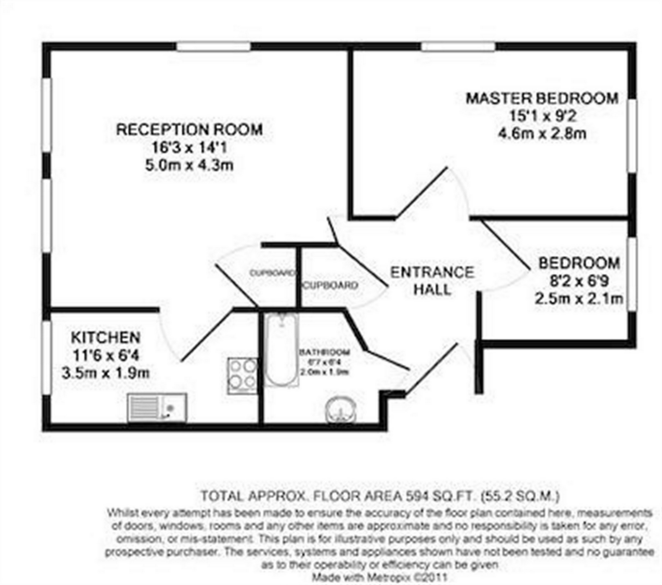 2 Bedrooms Flat to rent in Bittern Close, Hemel Hempstead, Hertfordshire HP3
