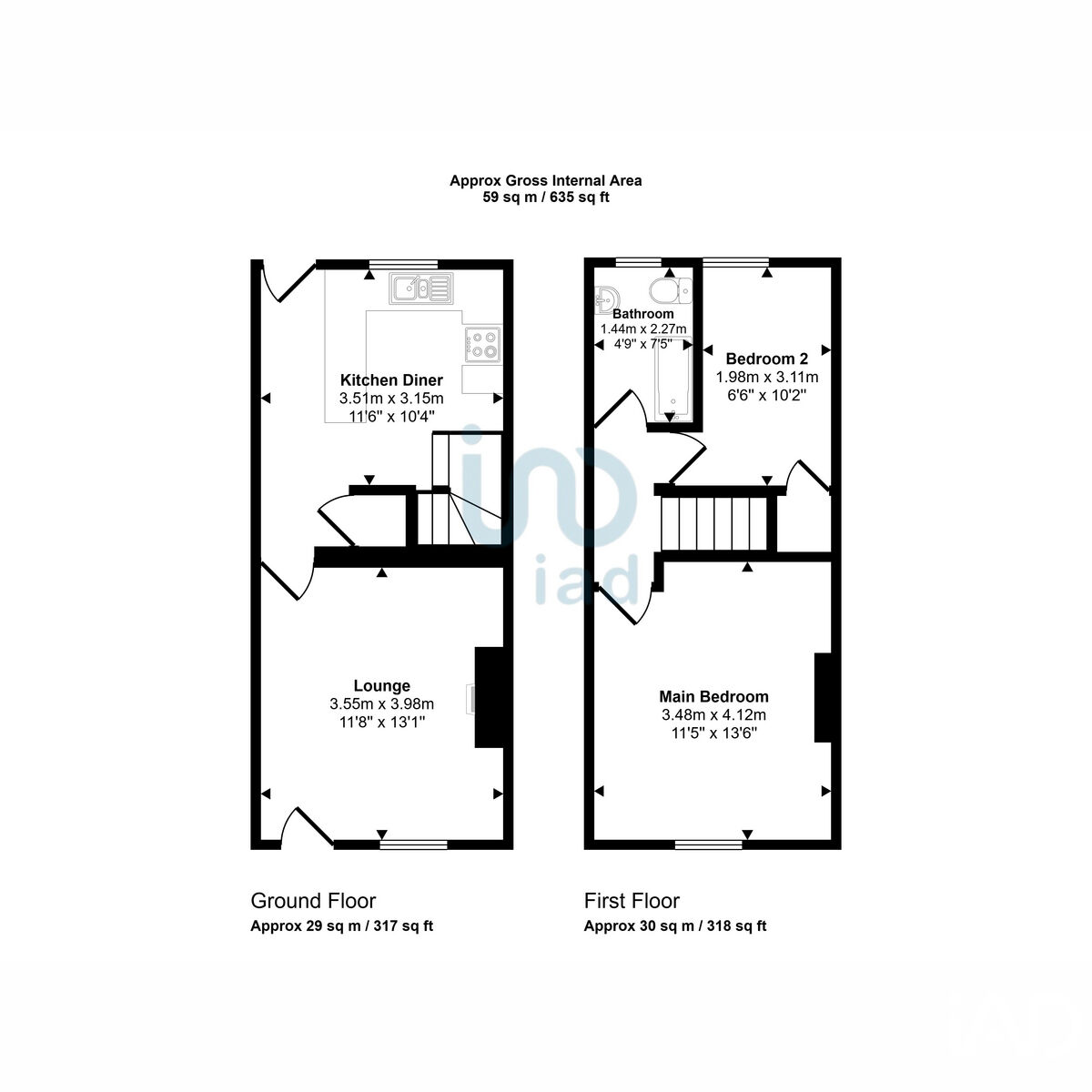 184, Amblecote Road, Brierley Hill floorplan