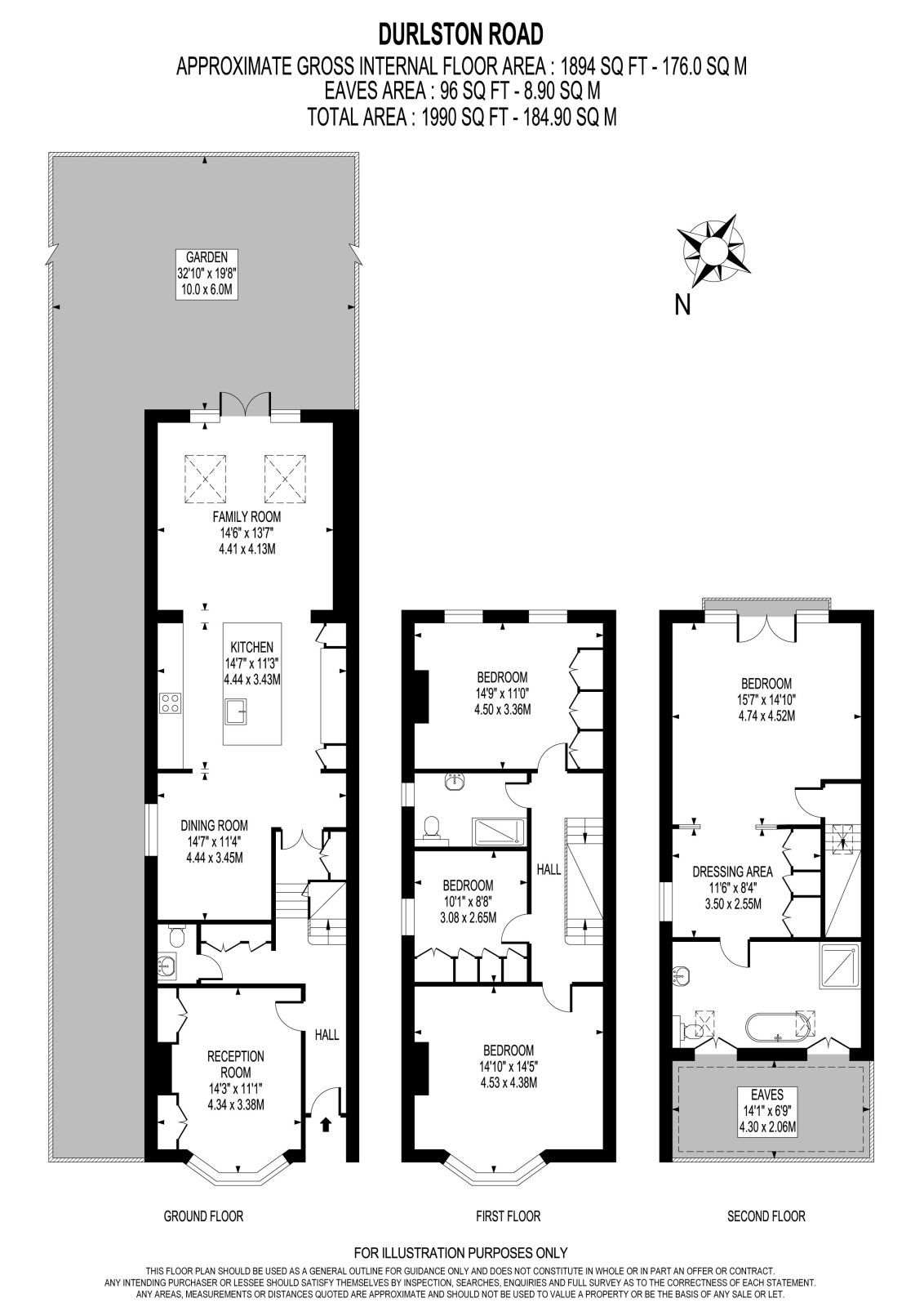 84, Durlston Road, Kingston upon Thames floorplan