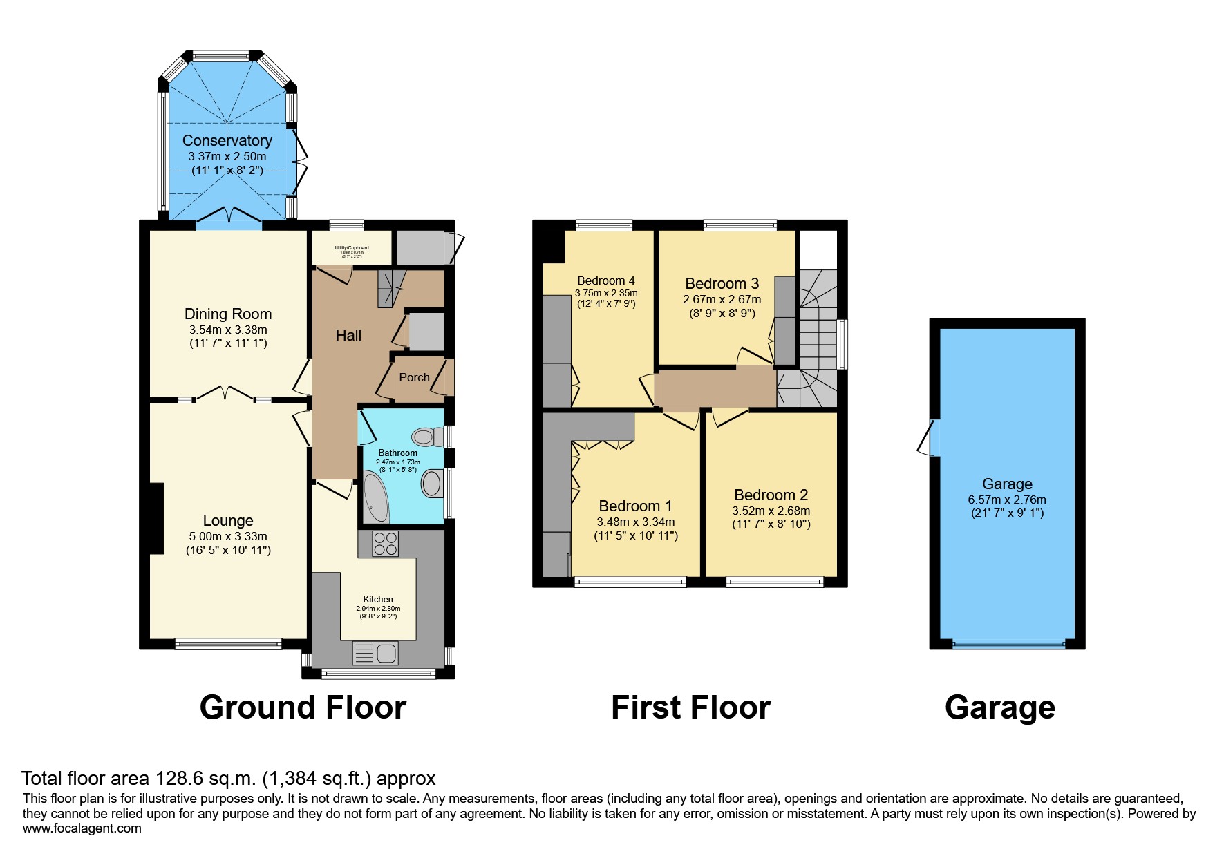 51, Illingworth Avenue, Halifax floorplan