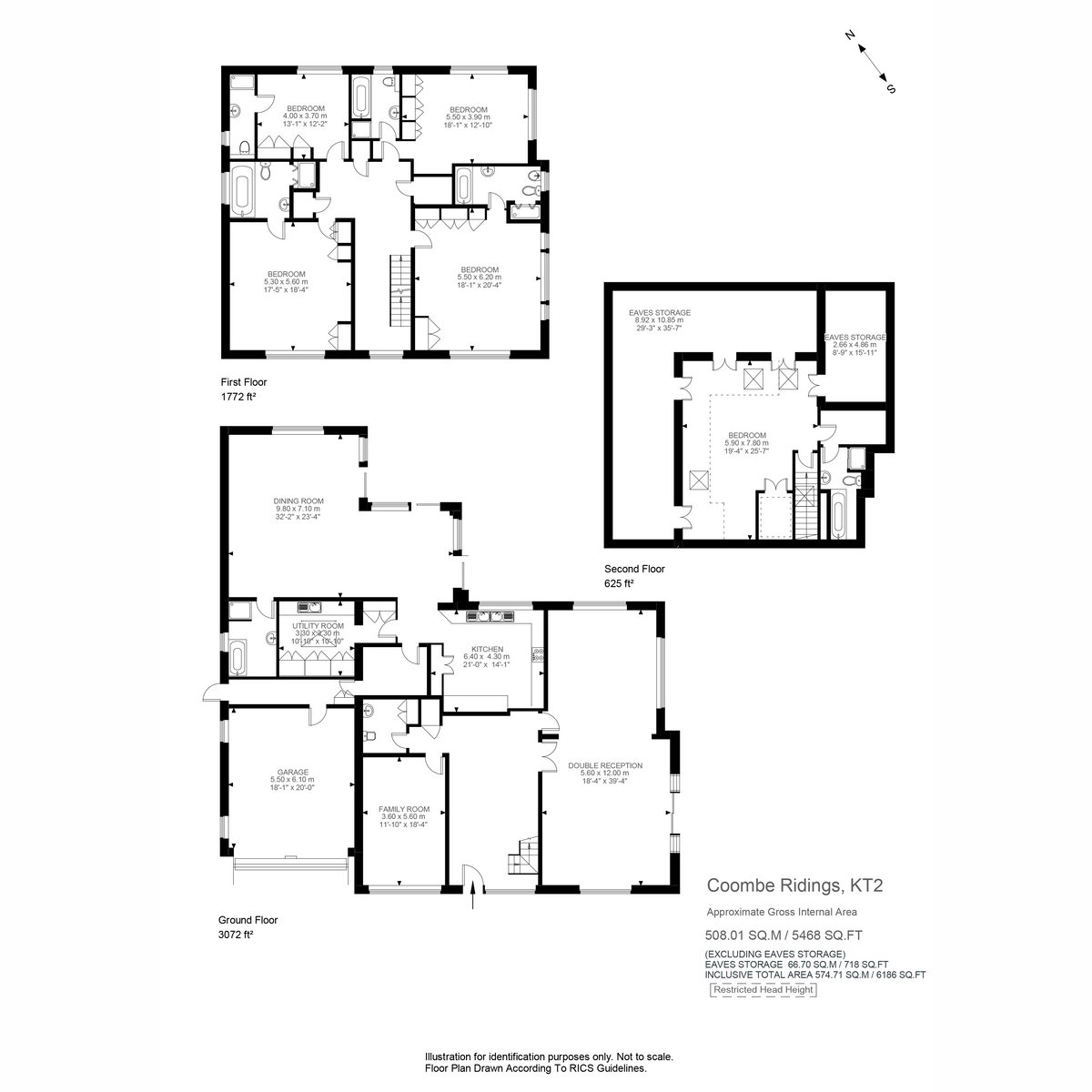 Tara, Coombe Ridings, Kingston Upon Thames floorplan