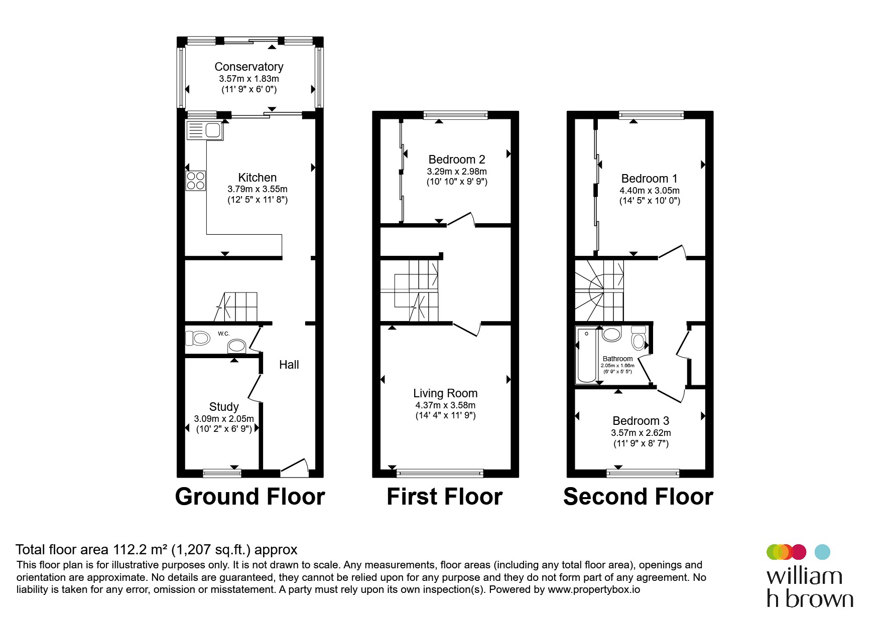 70, Ellfield Court, Northampton floorplan