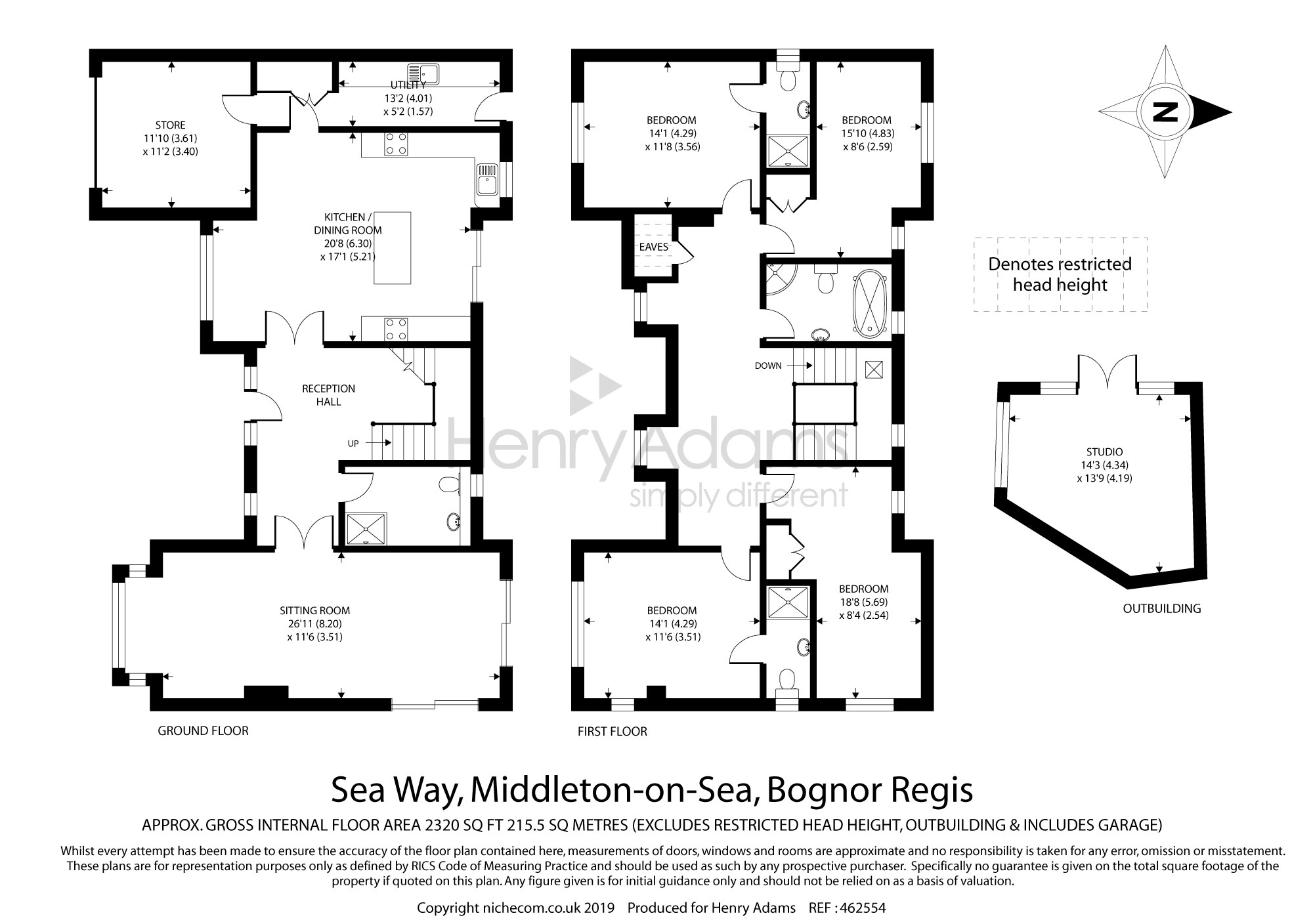 4 Bedrooms Detached house for sale in Sea Way, Middleton-On-Sea, Bognor Regis PO22