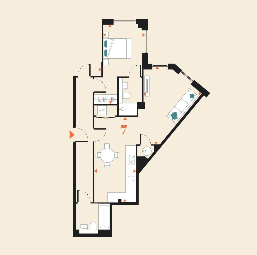 Apartment 7, Novello, Maidenhead floorplan