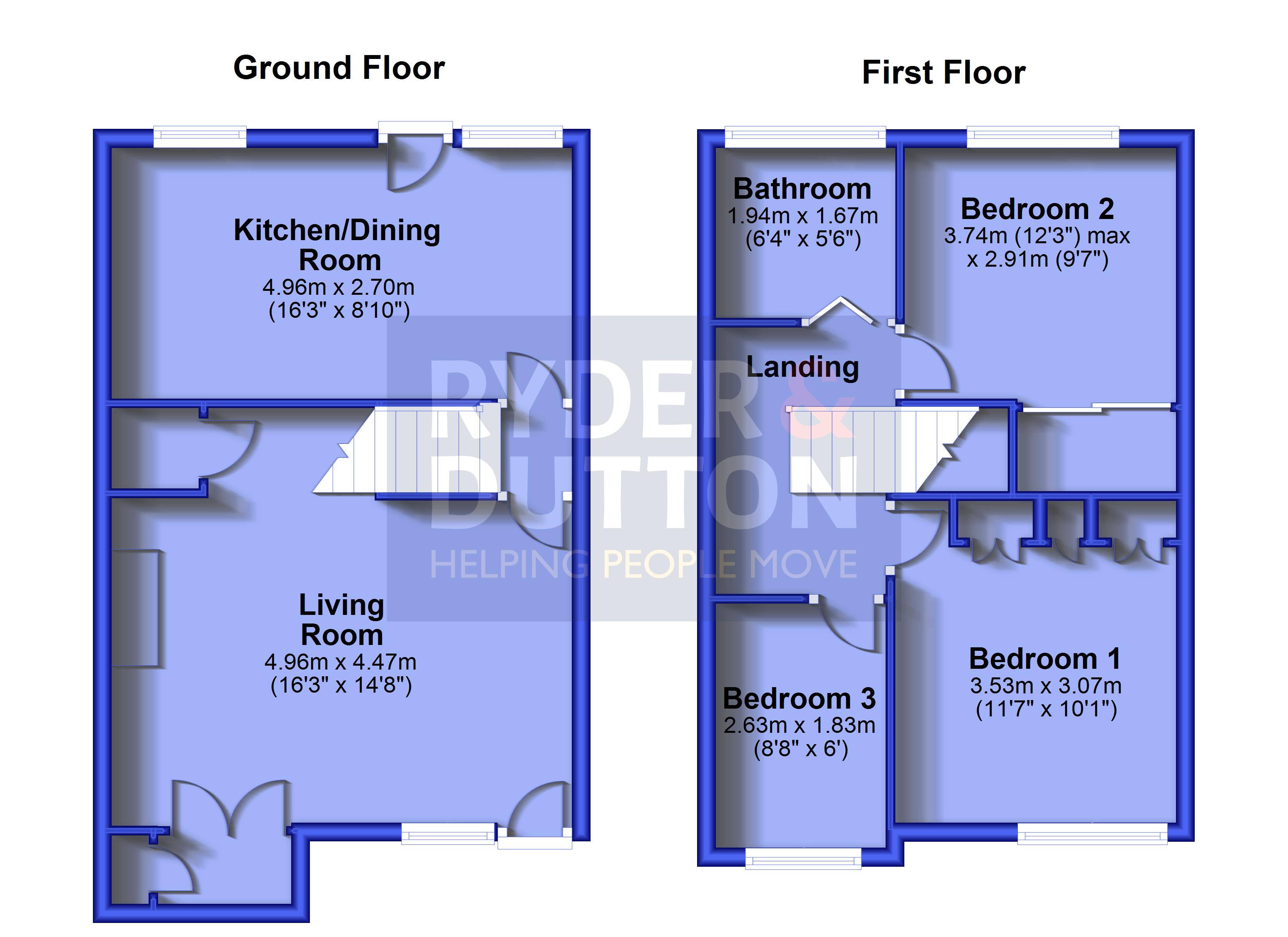 10, Banks Grove, Huddersfield floorplan