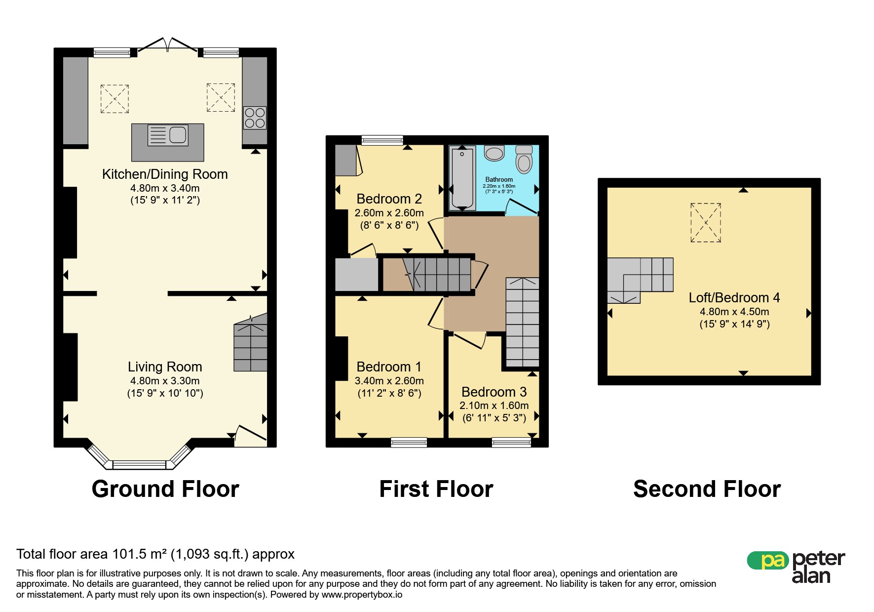 44, Hamilton Street, Newport floorplan