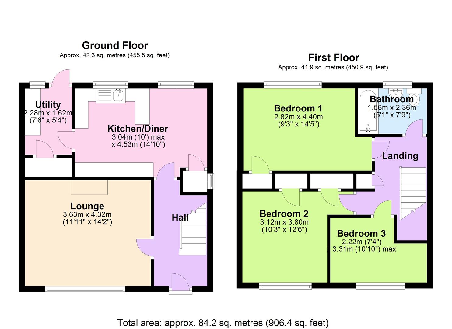 3 Bedrooms Semi-detached house for sale in Greenacre, Edwalton, Nottingham NG12
