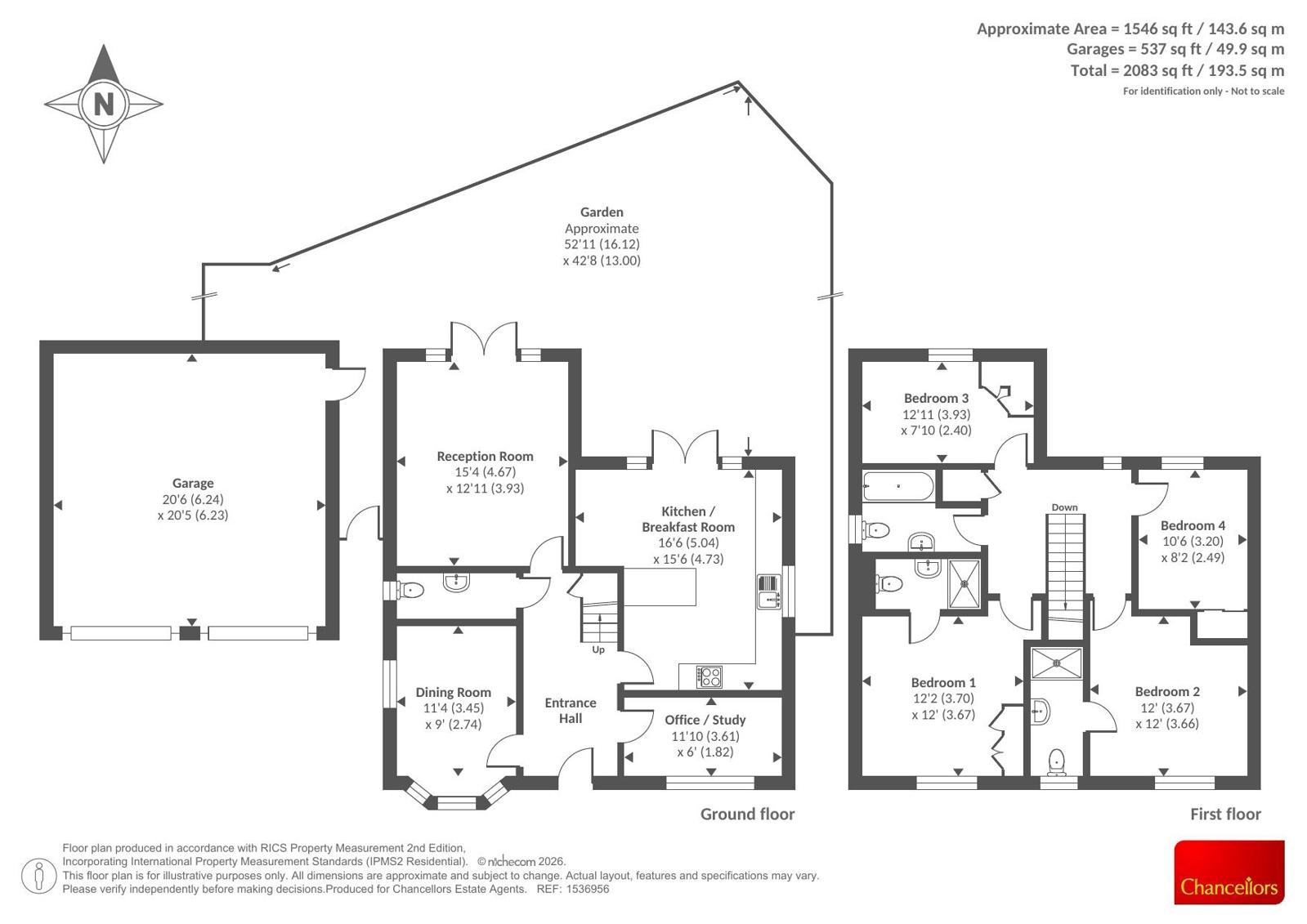 Howes Lane, Oxfordshire floorplan