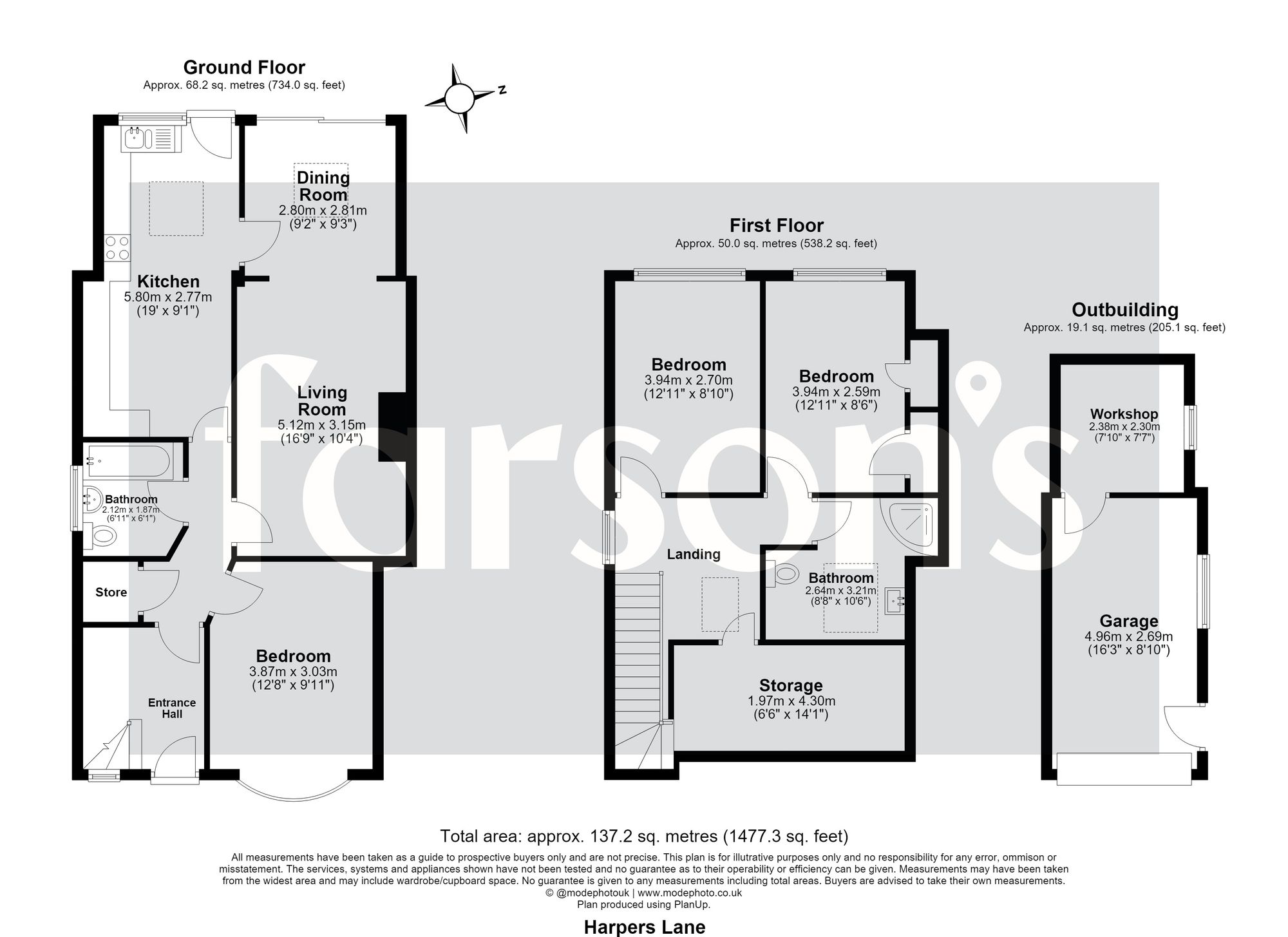 9 Harpers Lane, Brentwood floorplan