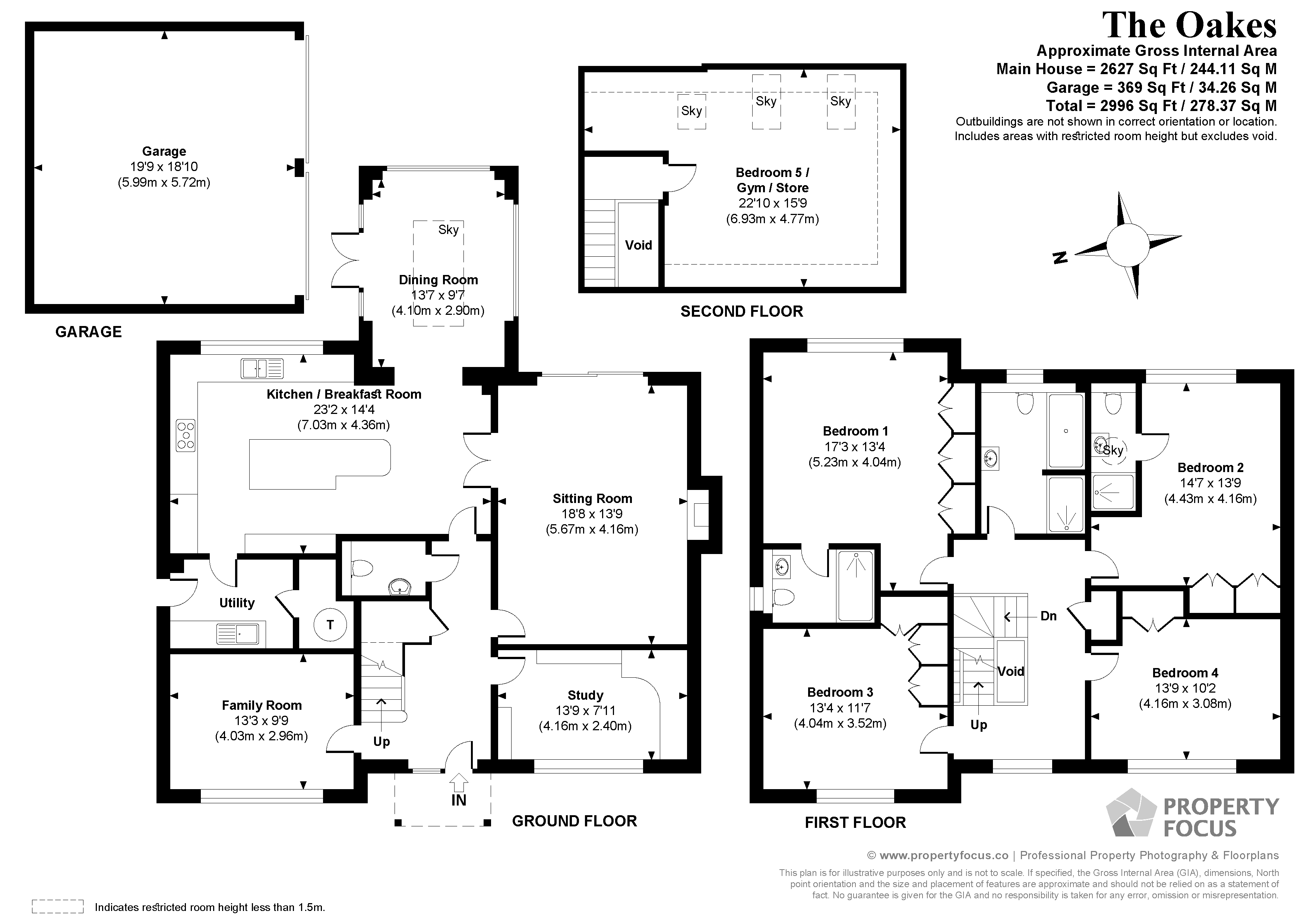 4, Oakes Close, Salisbury floorplan