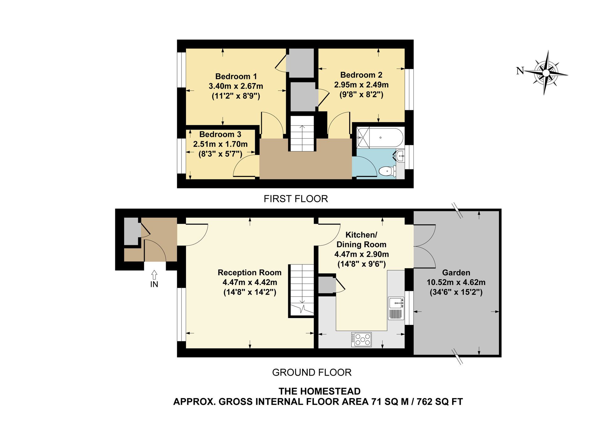 The Homestead, Kidlington floorplan