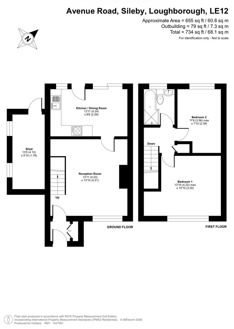 Avenue Road, Loughborough floorplan