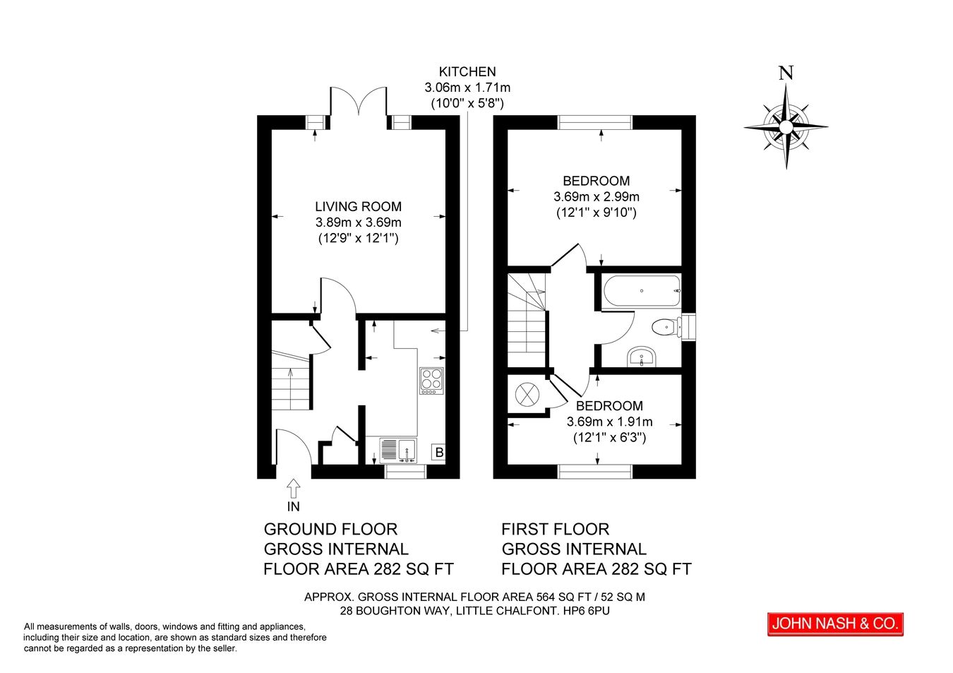 28, Boughton Way, Amersham floorplan