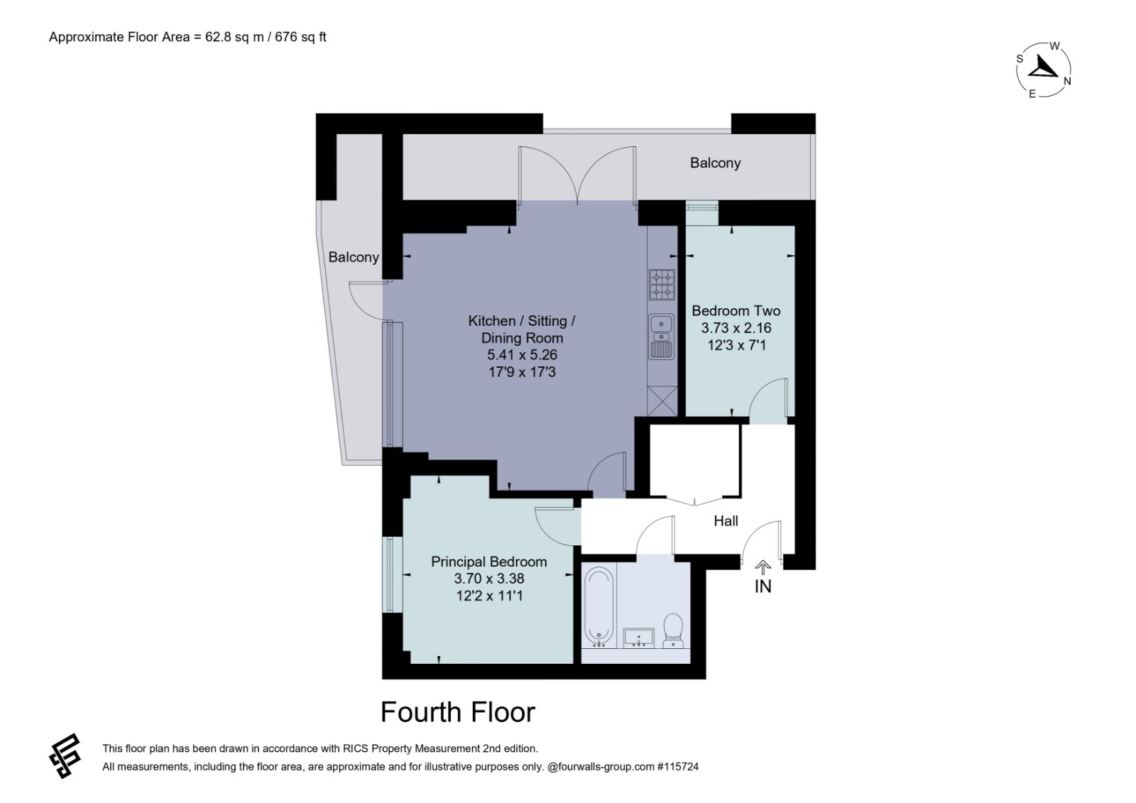90, McArthurs Yard, Bristol floorplan