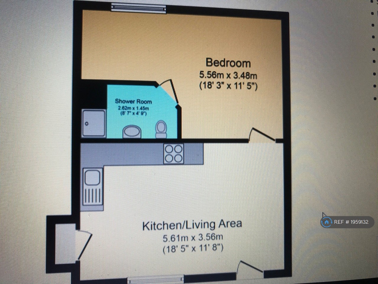 Flat, Bower Place, Maidstone floorplan