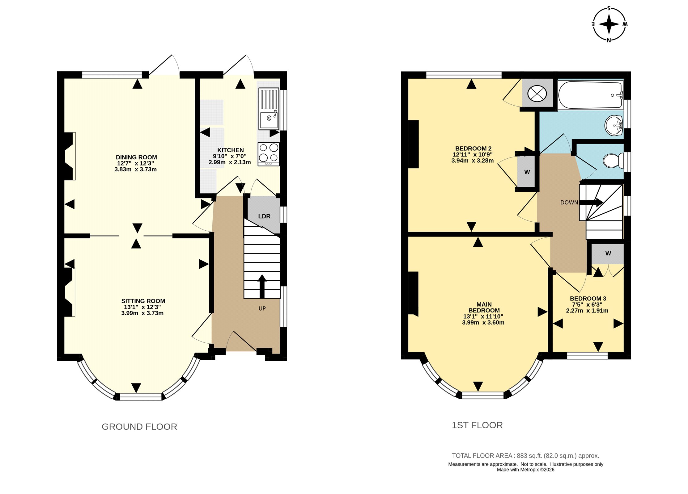 9, Orchard Way, Surrey floorplan