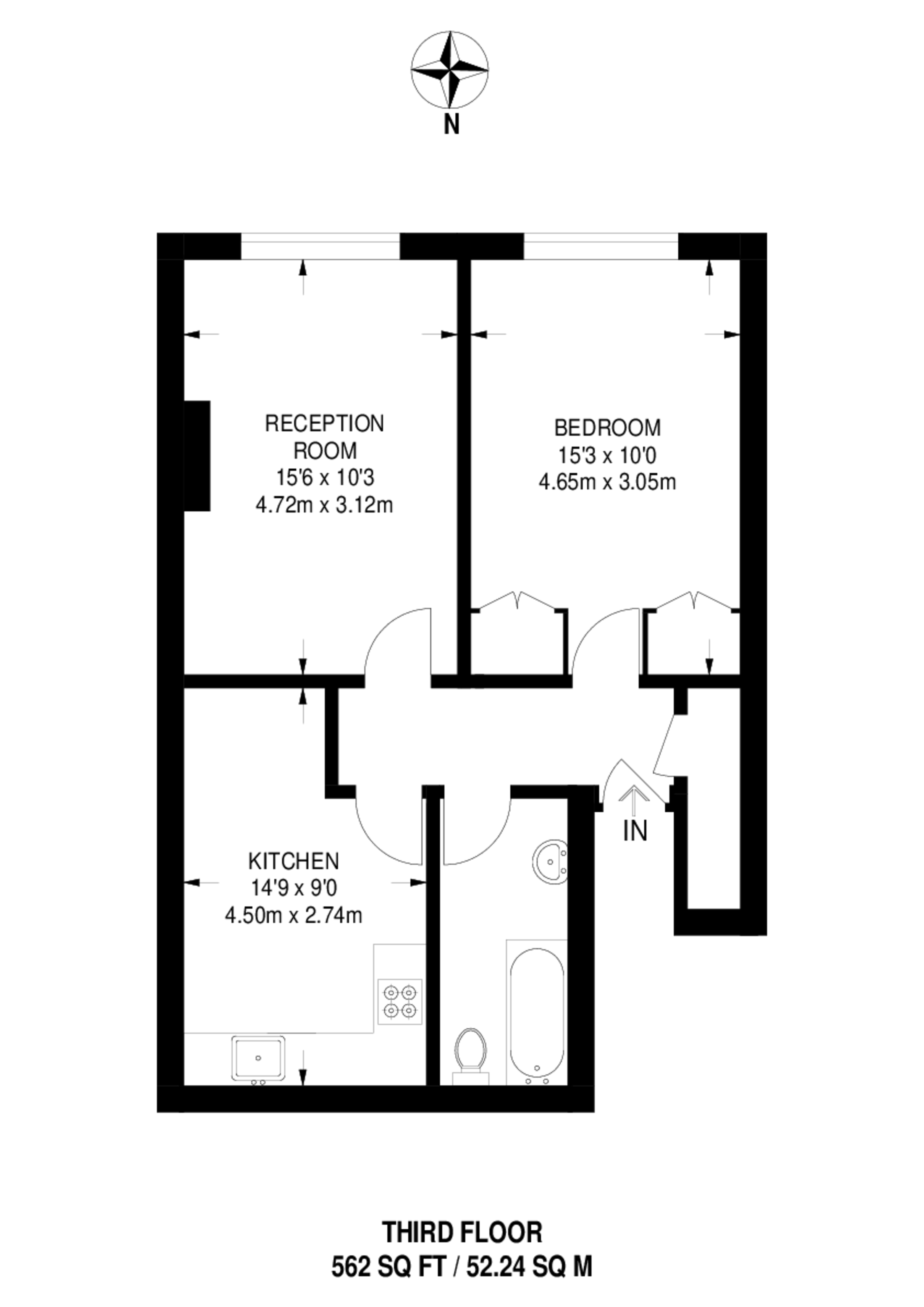 North Pole Road, North Kensington floorplan