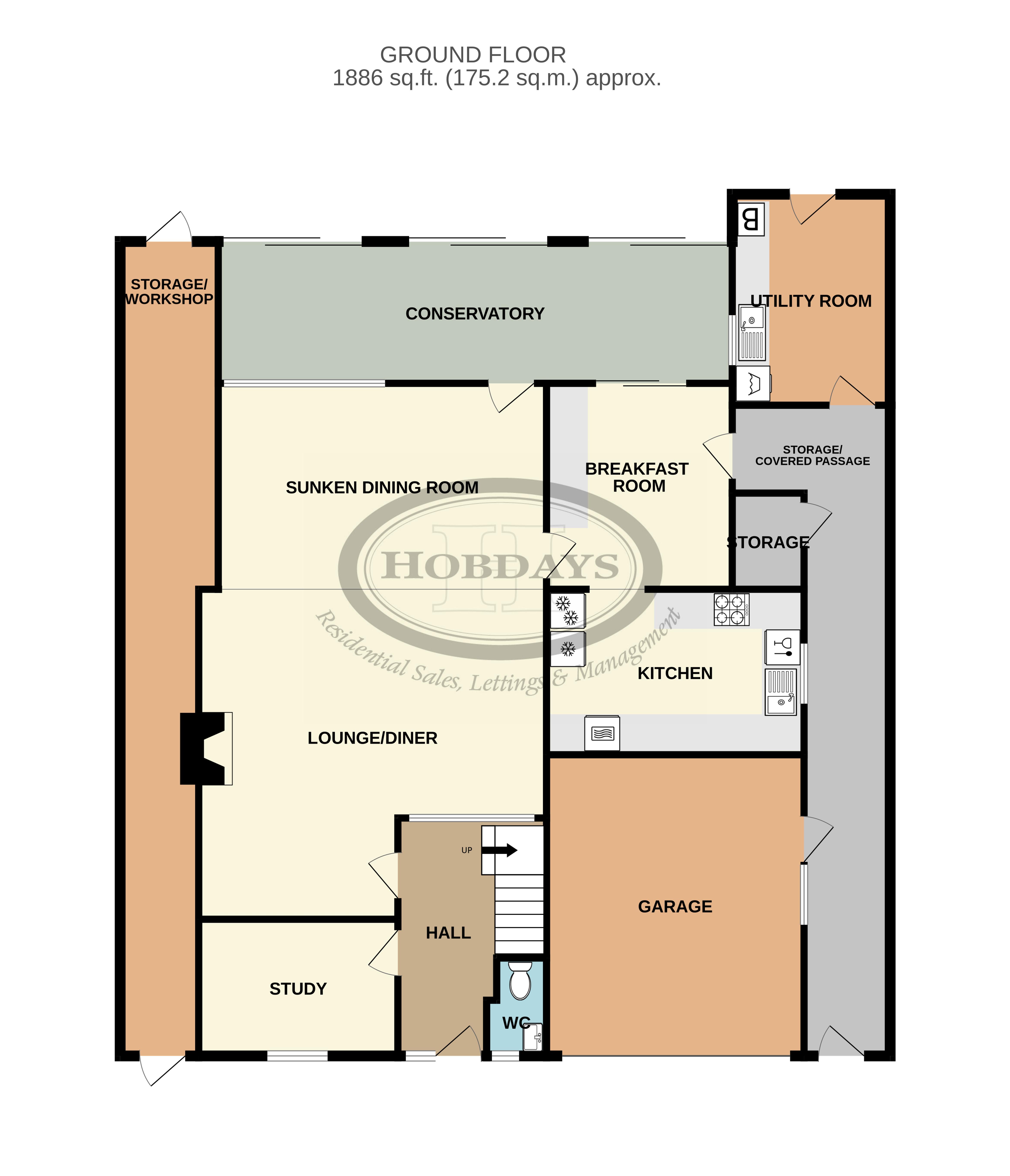 9, Courtleigh Avenue, Barnet floorplan