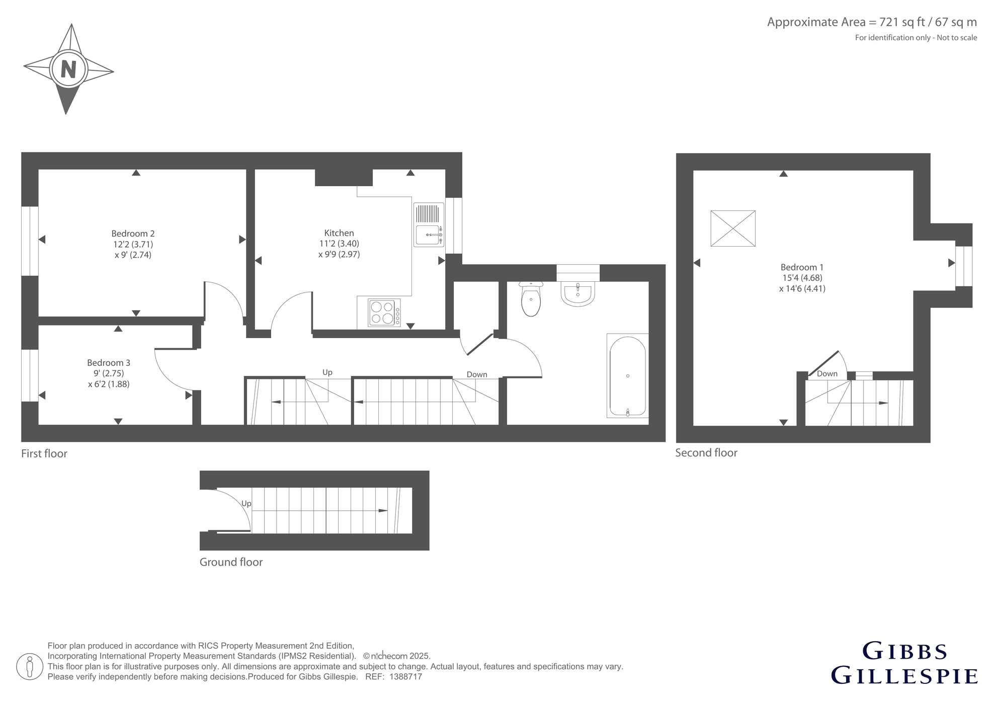 22A, Bedford Road, London floorplan