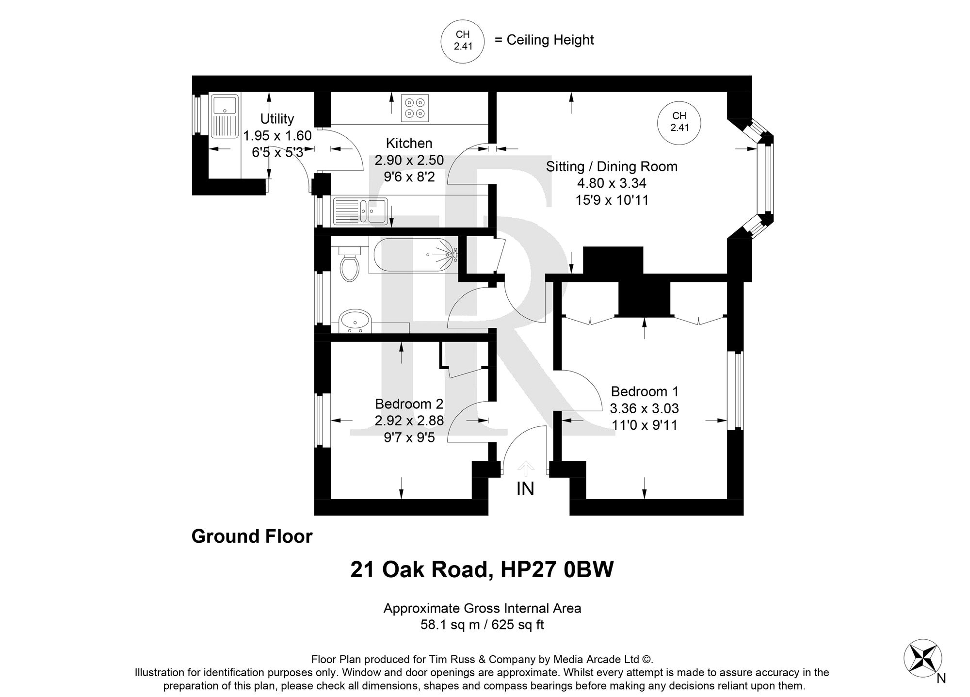 21 Oak Road, Princes Risborough floorplan