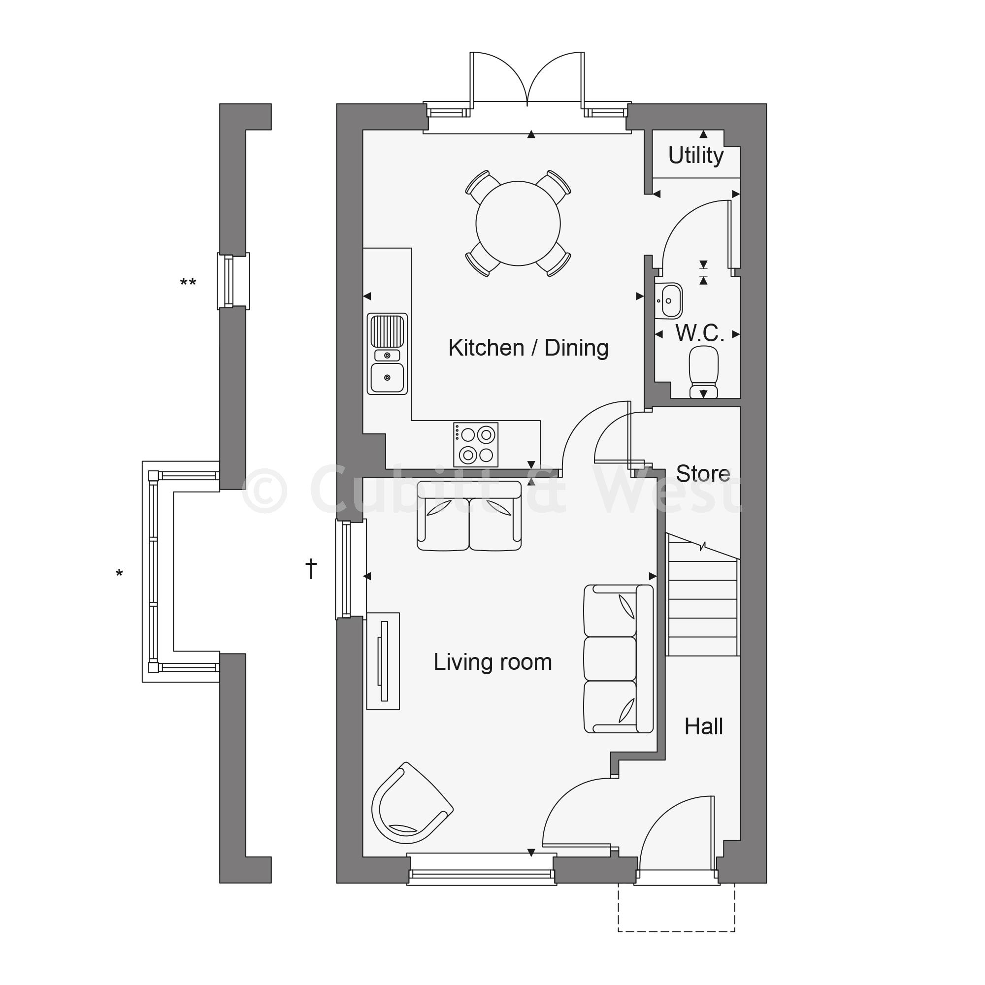 The Charleston, Oystercatcher Way, Chichester floorplan