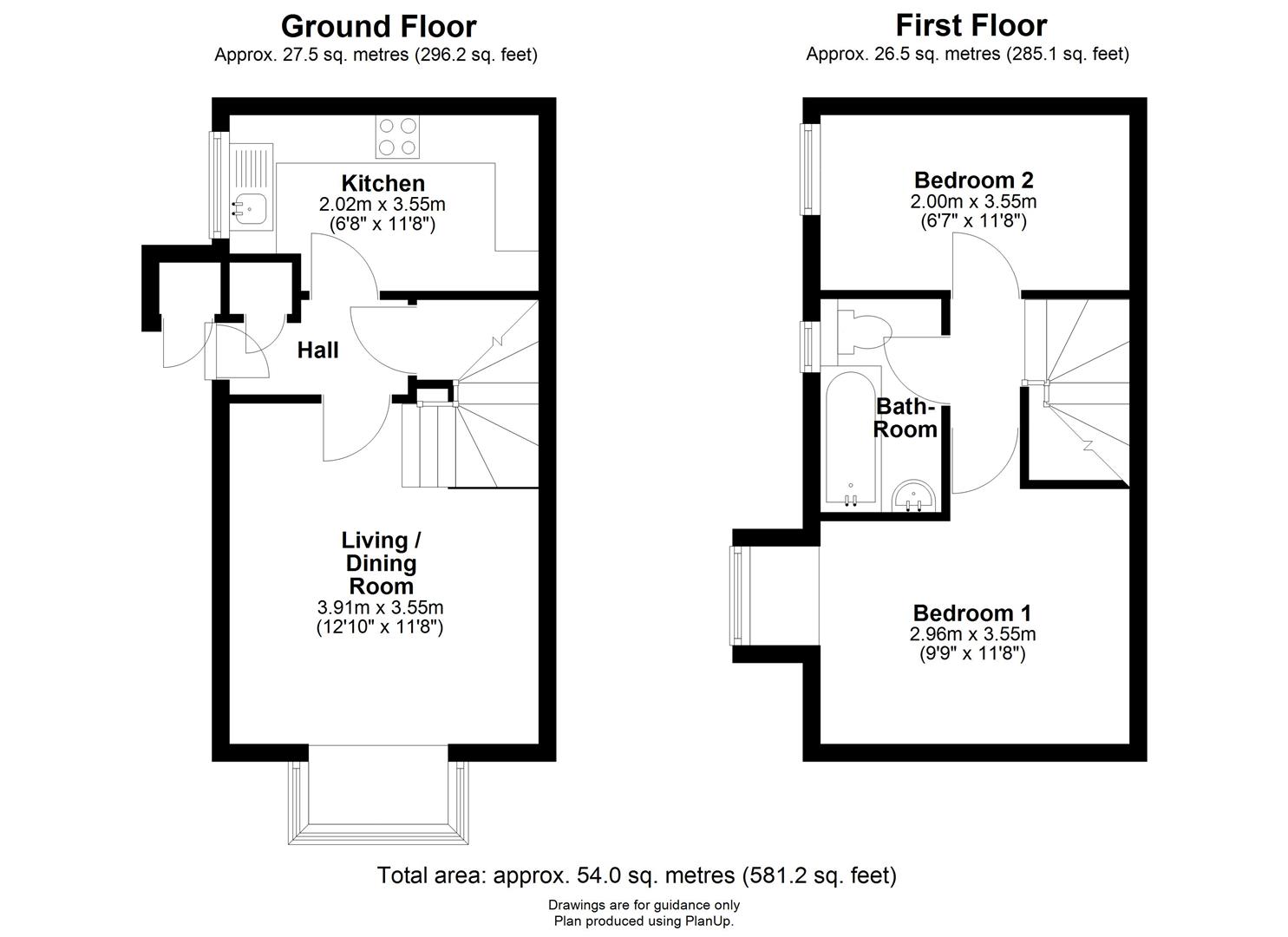 261, The Rowans, Milton floorplan