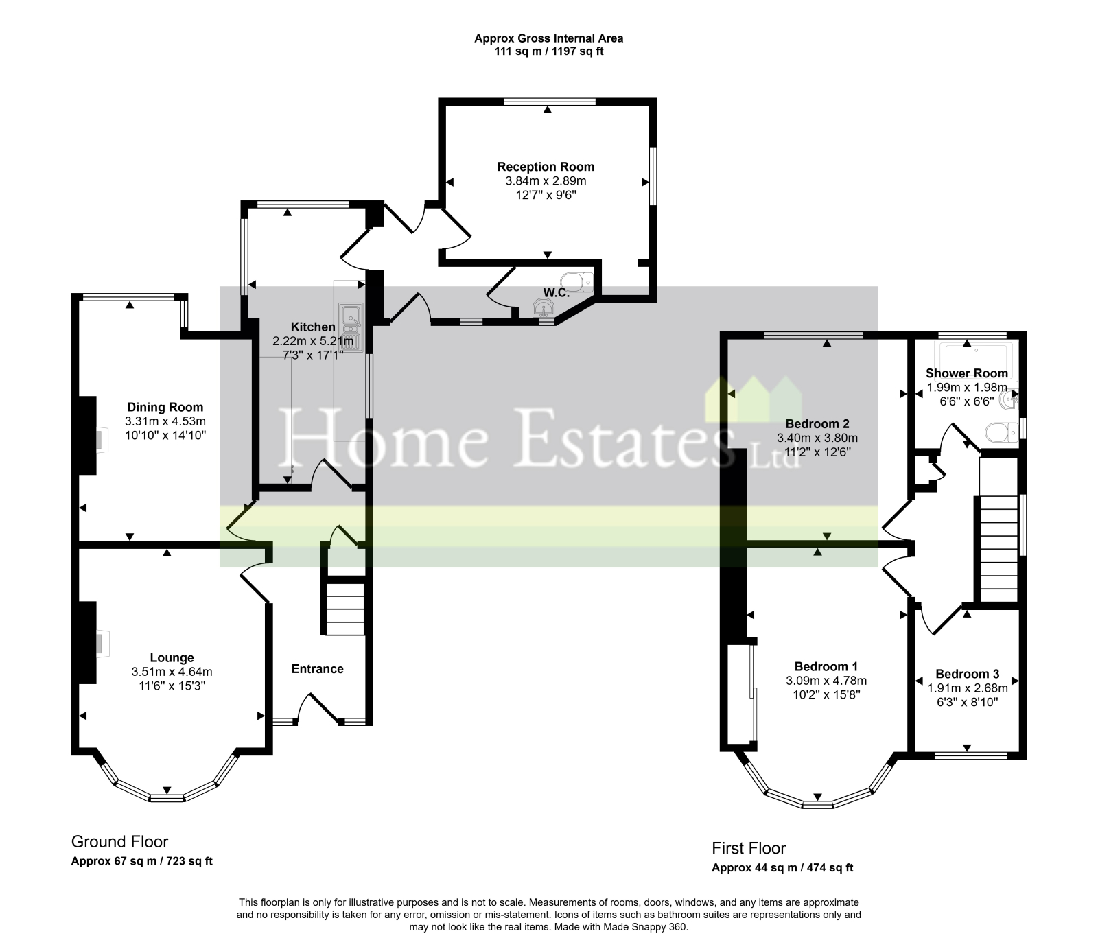 30 Southfield Road, Hull floorplan