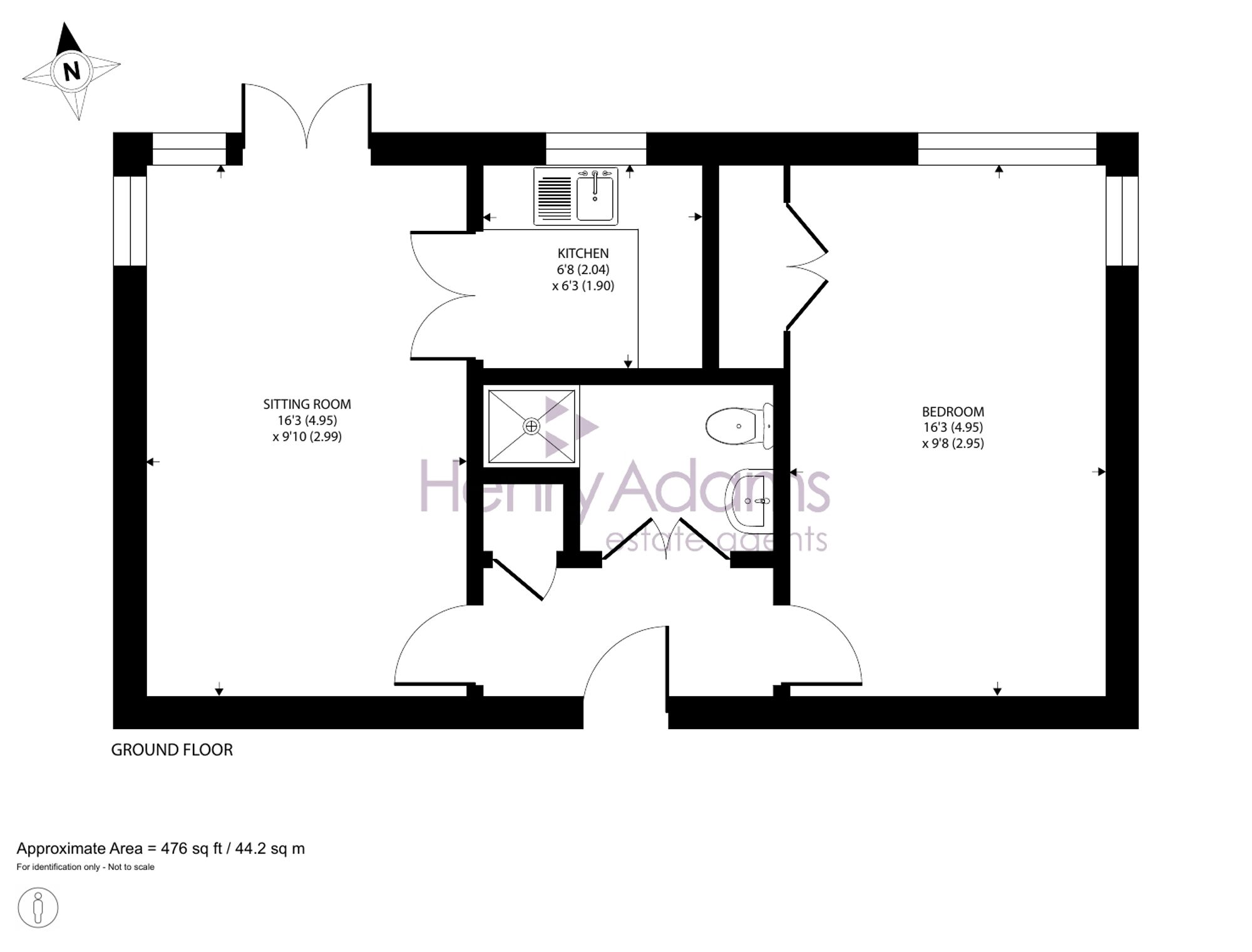 3 Claremont Gardens Fontwell Avenue, Chichester floorplan
