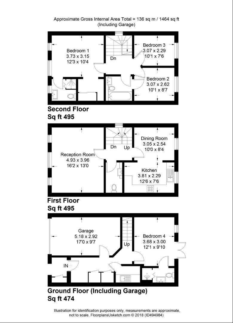 4 Bedrooms Semi-detached house to rent in International Way, Sunbury-On-Thames TW16