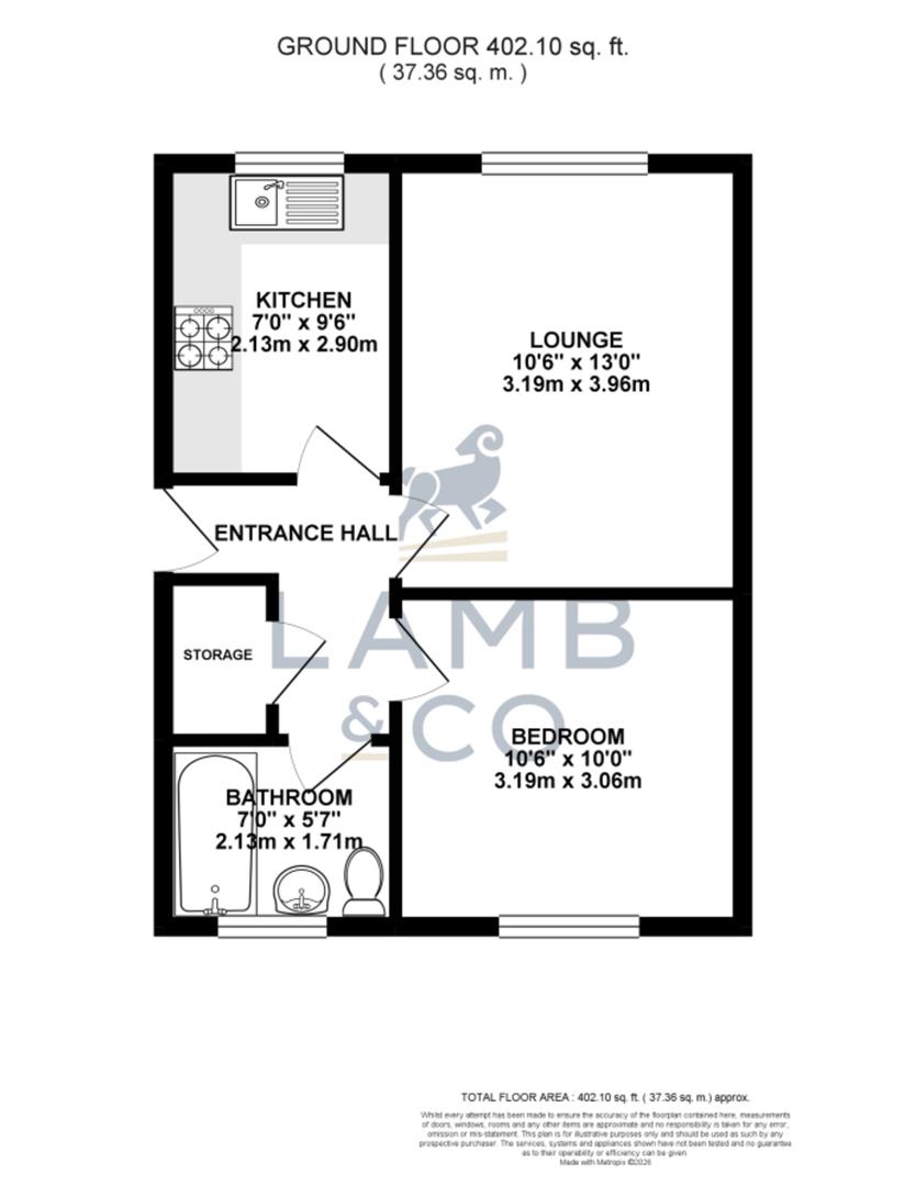 7, East Haven, Clacton-On-Sea floorplan