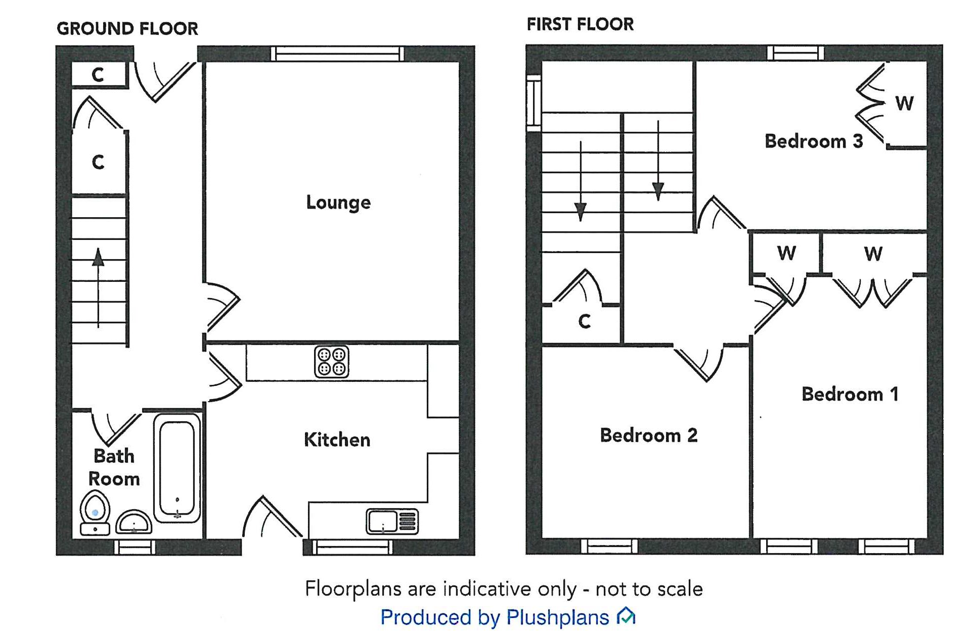 37, Ewart Drive, Newton Stewart floorplan