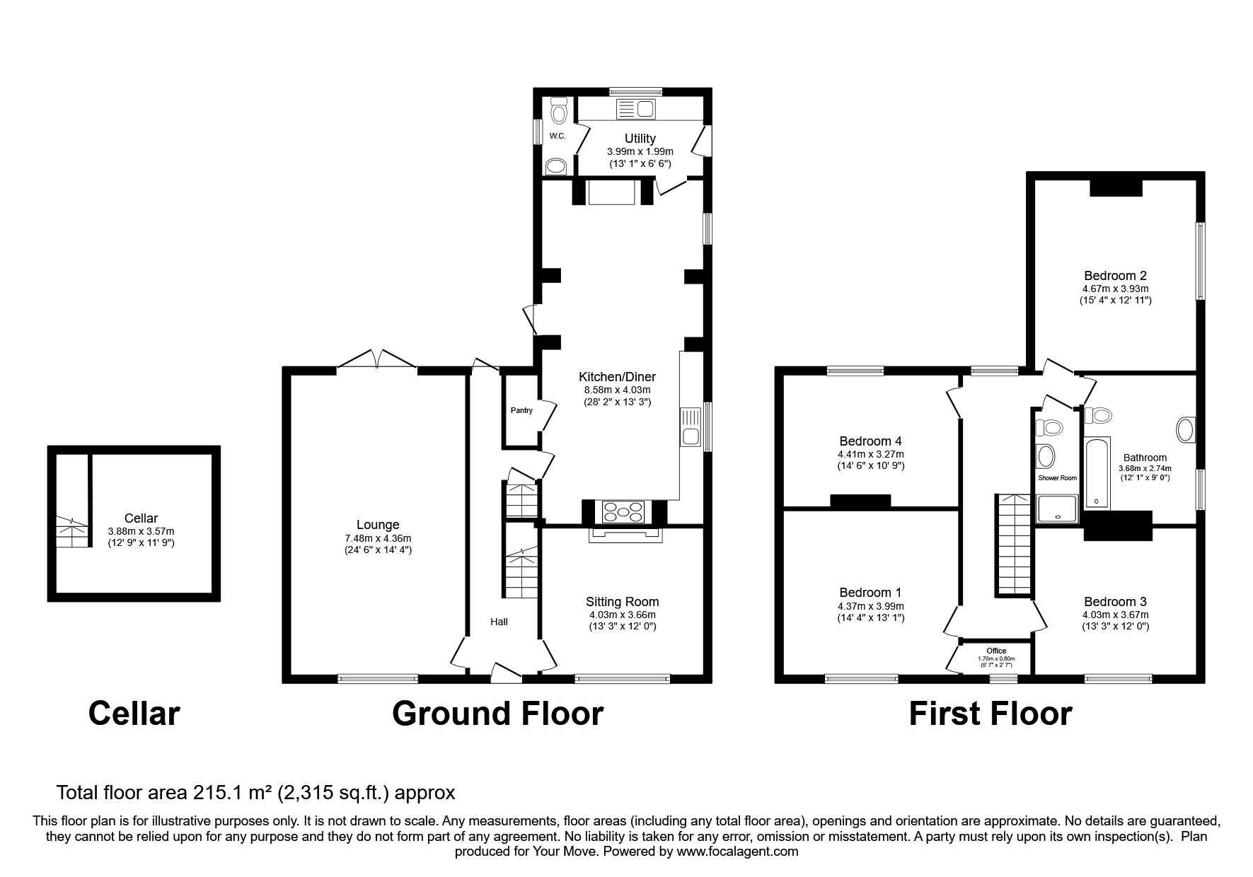 37, Chapel Street, Telford floorplan