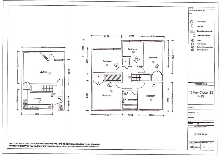 16,, Keys Close, London floorplan