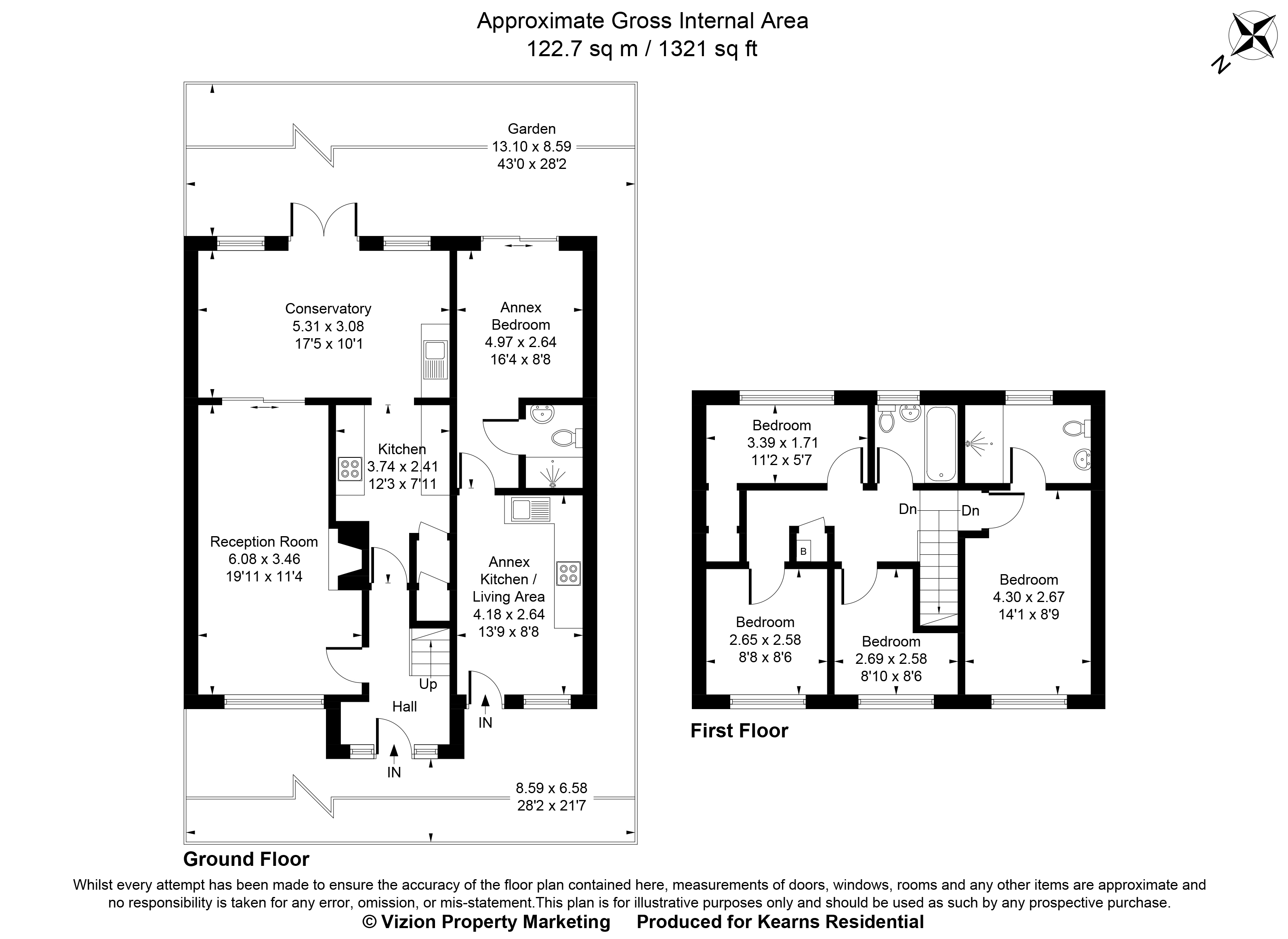 34, Sullivan Crescent, Uxbridge floorplan