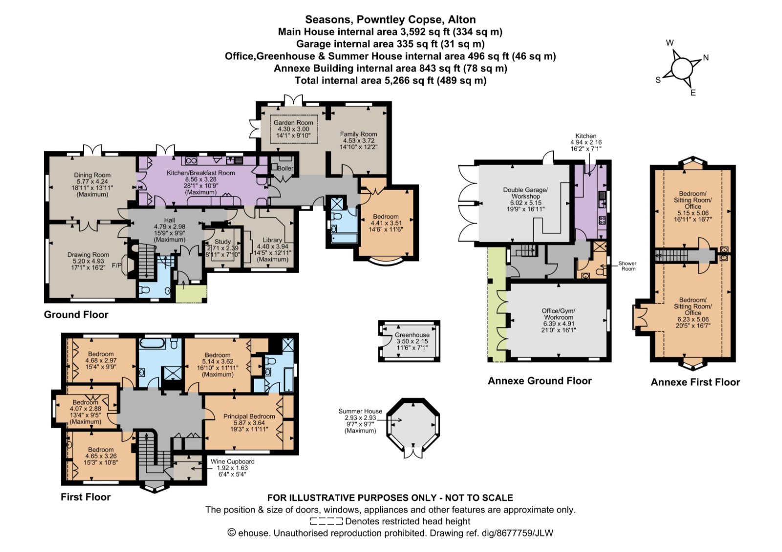 Seasons,, Powntley Copse, Hampshire floorplan