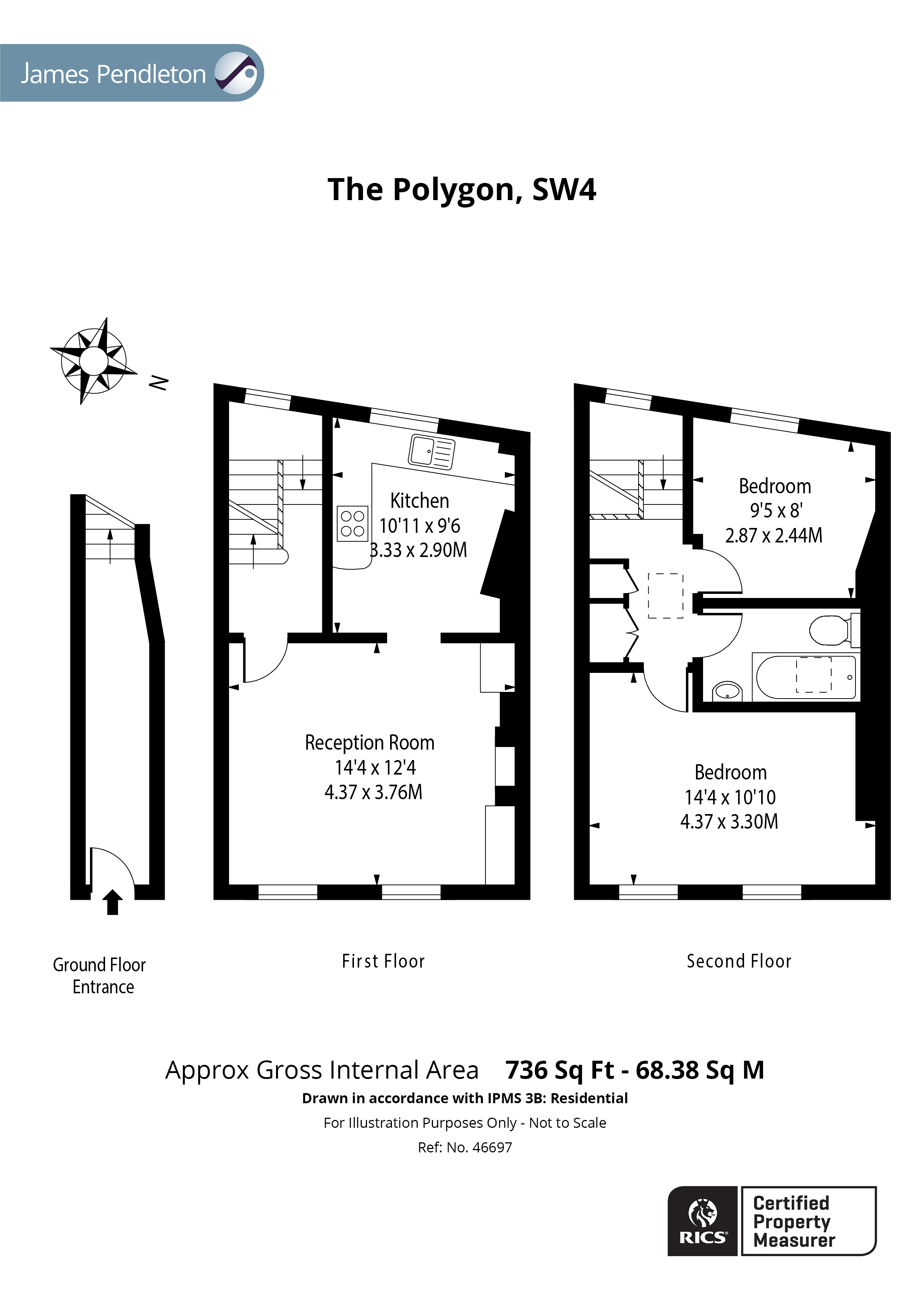 The Polygon, Clapham, London SW4, 2 bedroom flat for sale 64323299 PrimeLocation