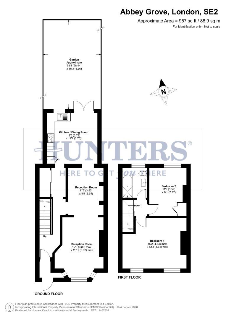 111, Abbey Grove, Abbey Wood floorplan