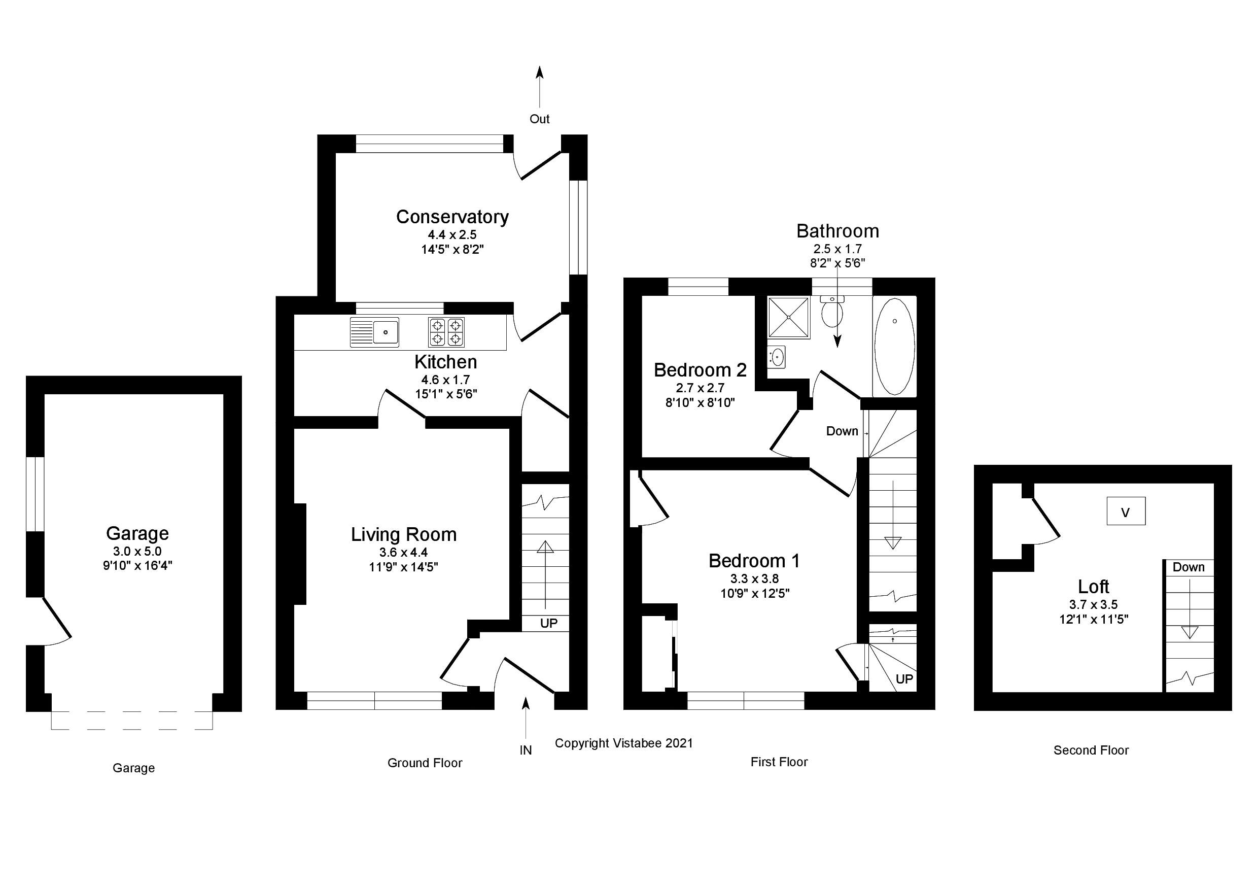 Tinto Road, Bearsden, Glasgow G61, 2 bedroom end terrace house for sale