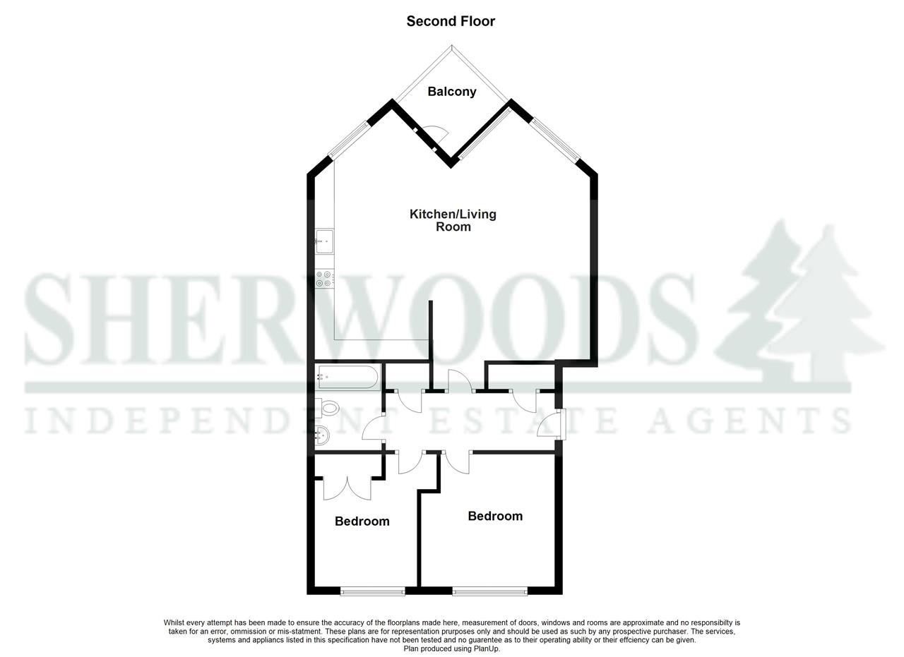 16, Edith Court, Bedfont floorplan