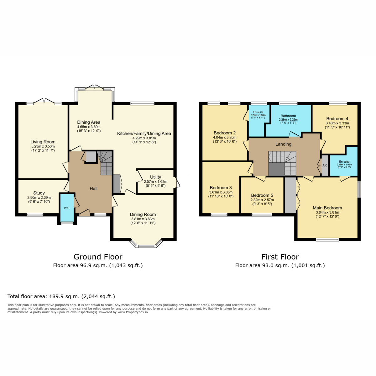 29, Arnold Drive, Corby floorplan