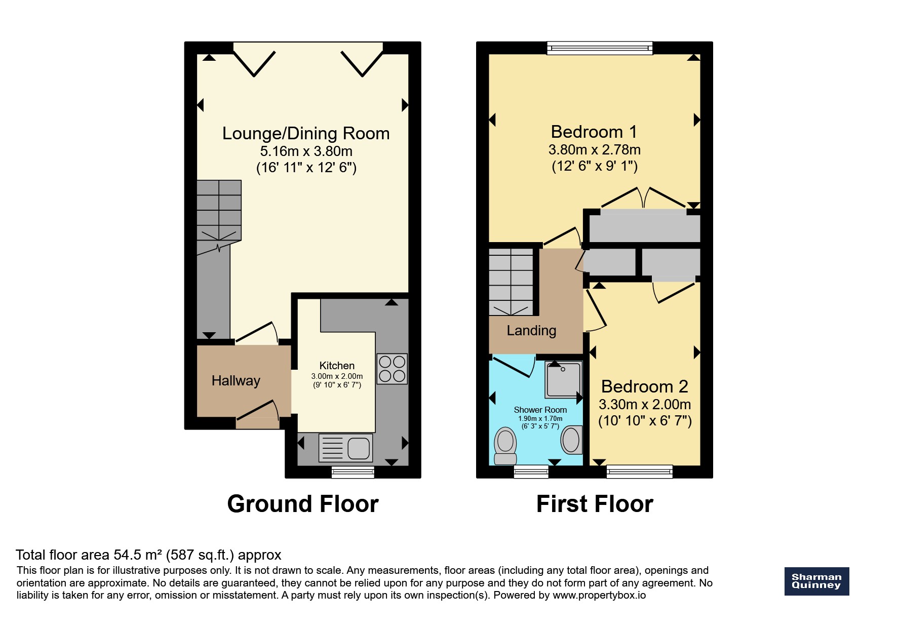 104, Sunnymead, Peterborough floorplan
