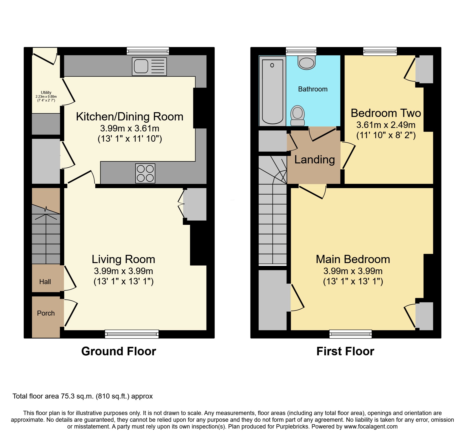 8a, Oxford Street - The Railway Village, Swindon floorplan