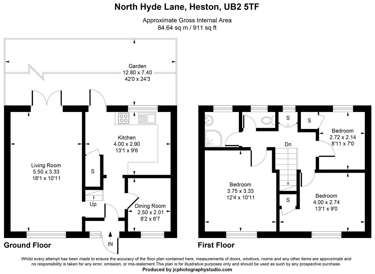 260, North Hyde Lane, Southall floorplan
